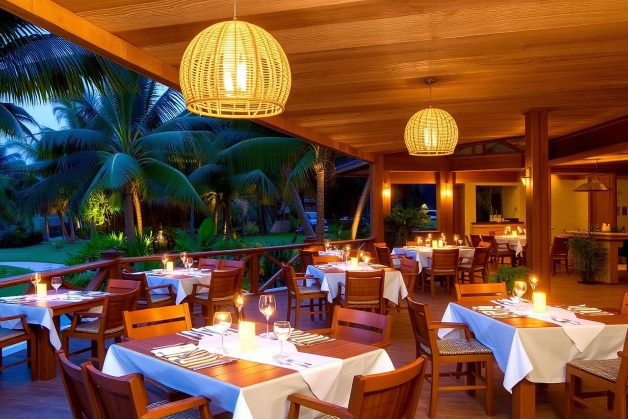 Beau Vallon Sands Resort - restaurant